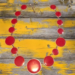 Vintage Red Necklace